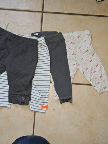 4 leggings 3 mois