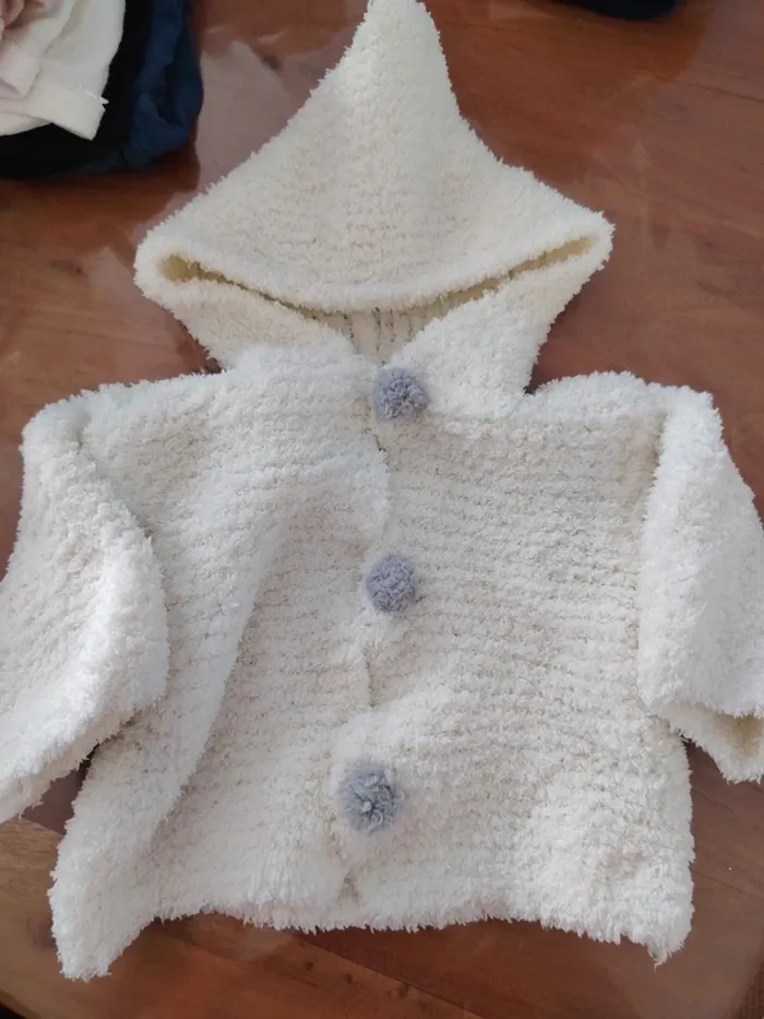 Gilet fait main