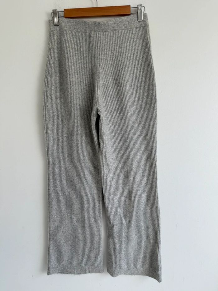 Pantalon cachemire gris AMV