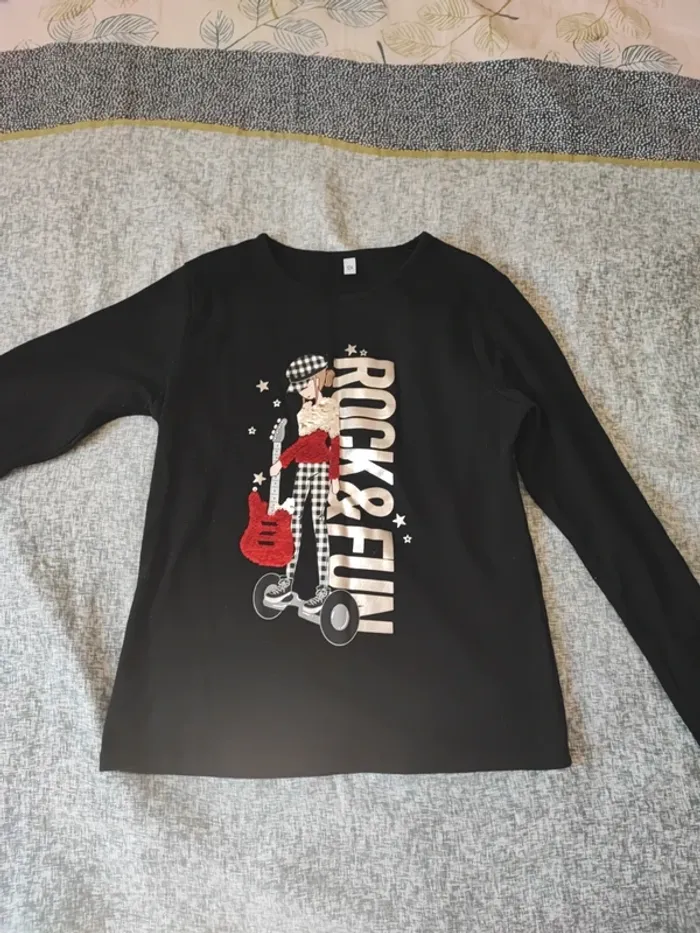 T shirt fille taille 12 ans
