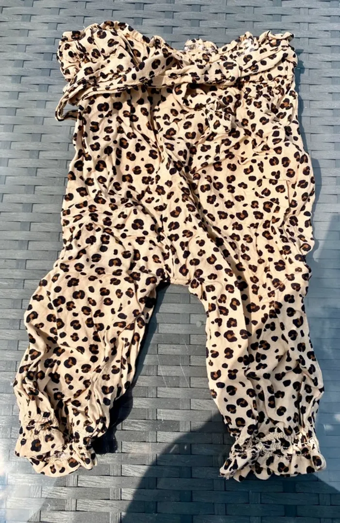 Pantalon léopard 12 mois