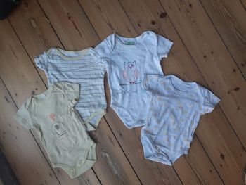 4 body manches courtes In Extenso 74cm