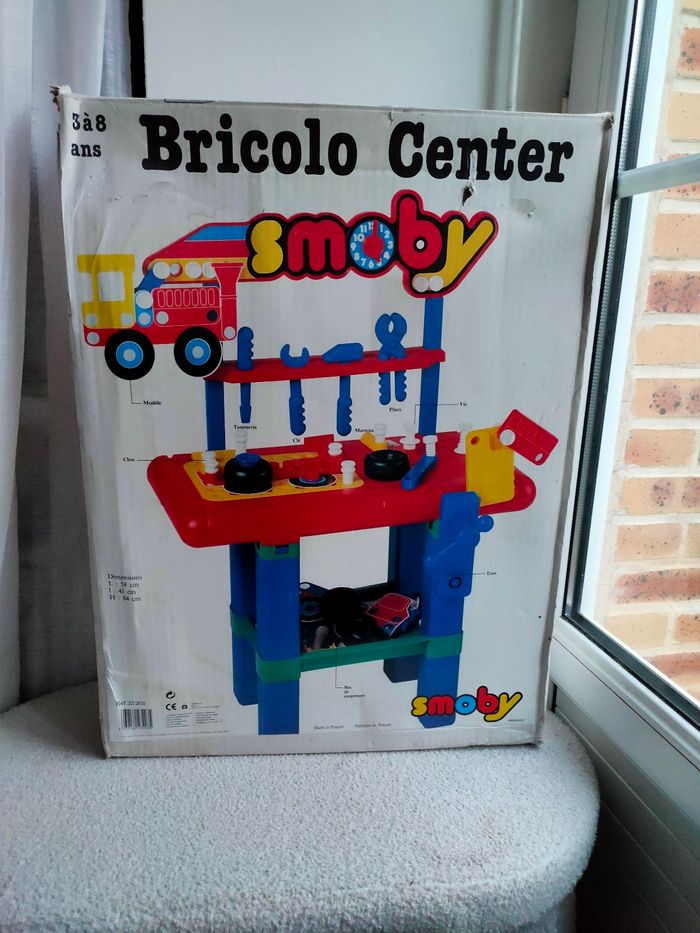 Établi vintage Smoby Bricolo center