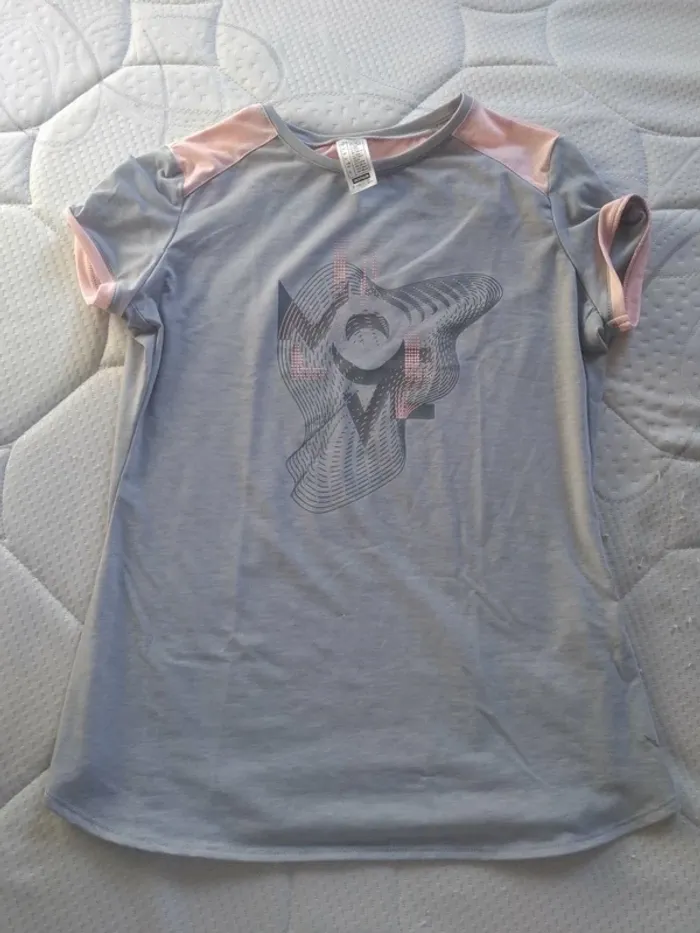 Tee shirt sport Fille Decathlon - photo numéro 3