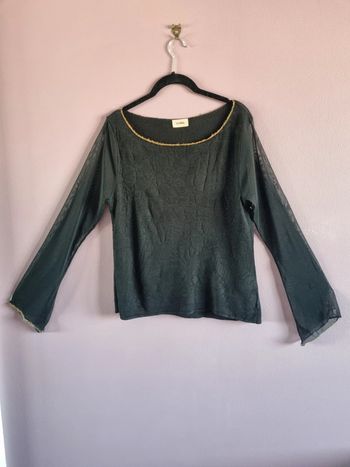 Pull en mesh vintage