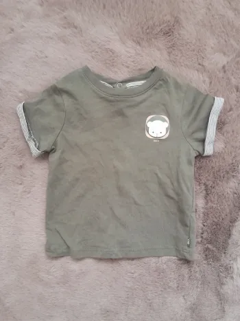 T-shirt manche courte en taille 3 mois marque Obaïbi