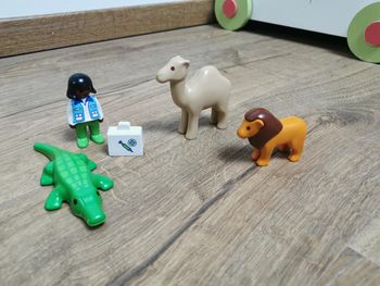 Playmobil 1 2 3 veterinaire 6744