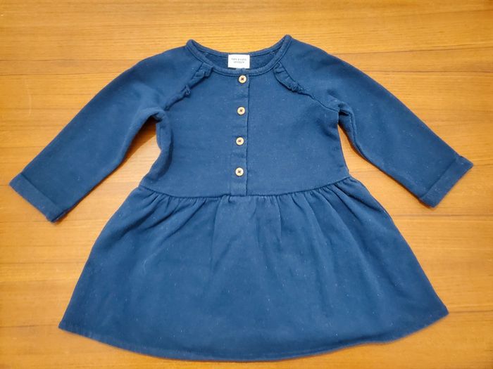 Robe marine pailletée 18mois