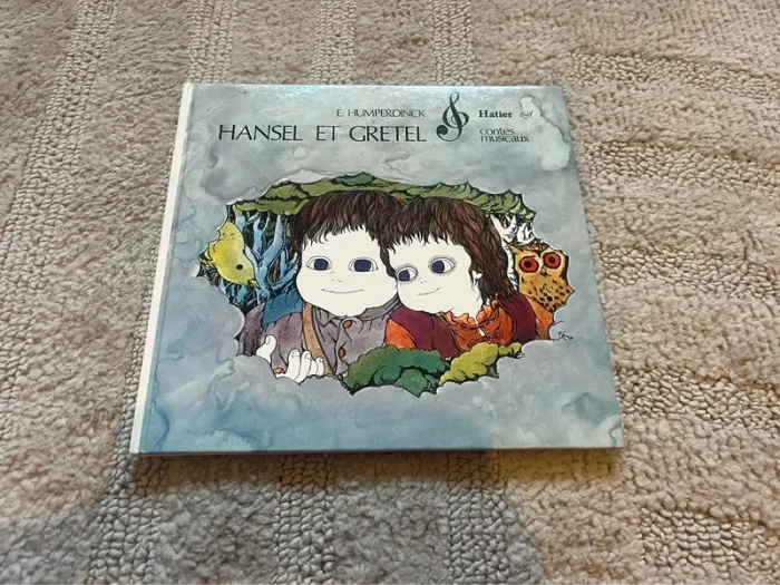 Livre Hansel & Gretel accompagné d’un vinyl