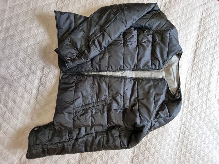 Jolie doudoune légère réversible T38/40