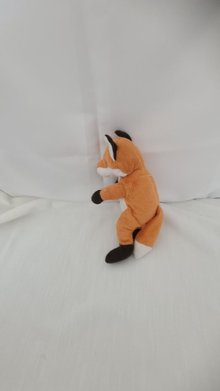 Peluche doudou renard IKEA orange blanc petit mod le 18 cm - photo numéro 5