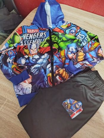 Ensemble garçon marvel