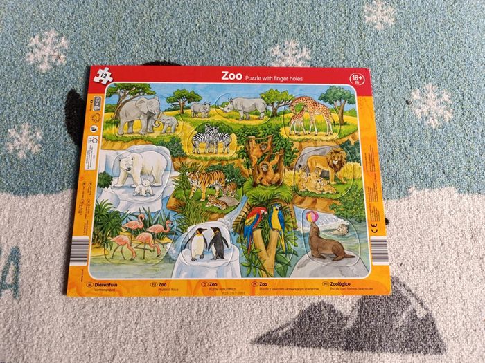 Puzzle animaux zoo
