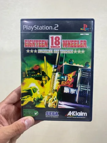 🎮 Jeu PS2 - 18 Wheeler: American Pro Trucker - Complet avec Notice