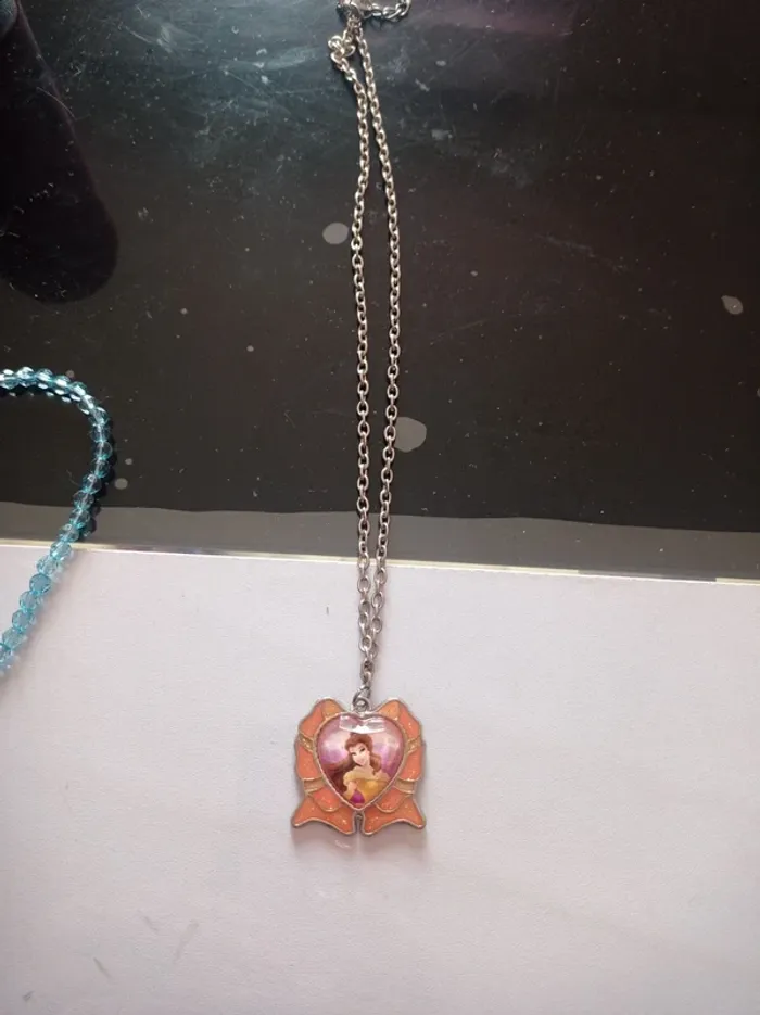 Collier chaine princesse Belle - photo numéro 2