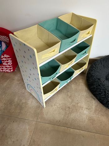 Meuble rangement jeux enfants