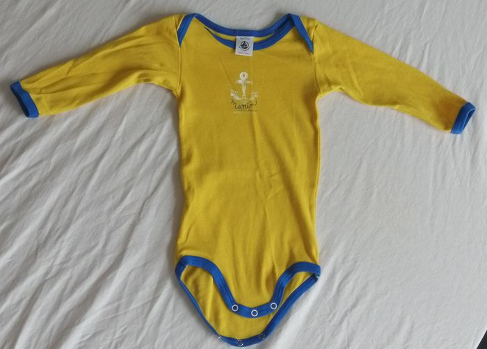 Body manches longues 9m 71cm Petit Bateau