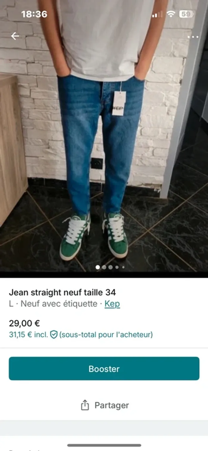 Lot de jeans neufs toutes tailles - photo numéro 7
