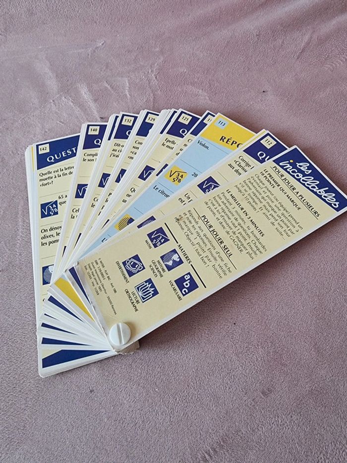 Les incollables - Tout le programme du CP - 6/7 ans : 750 questions réponses éventail 2 - photo numéro 3