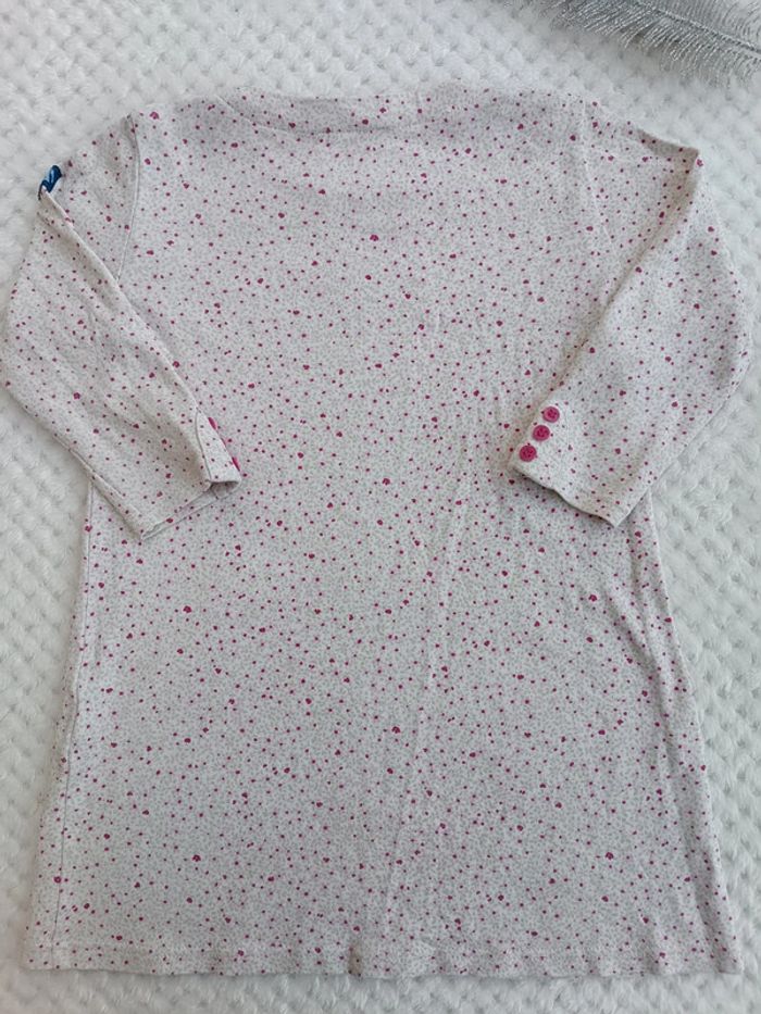 🔸Robe Blanche Armor Kids 24 mois Fleurs Roses🔸 - photo numéro 7