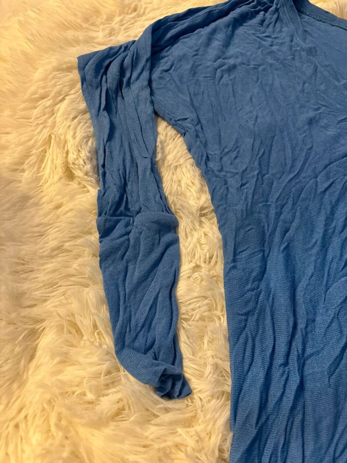 Pull bleu - photo numéro 3