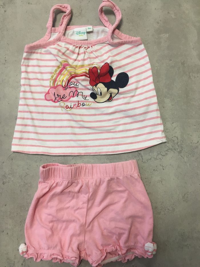 Habits été bébé 9 mois Disney Minnie lot de 4 - photo numéro 9