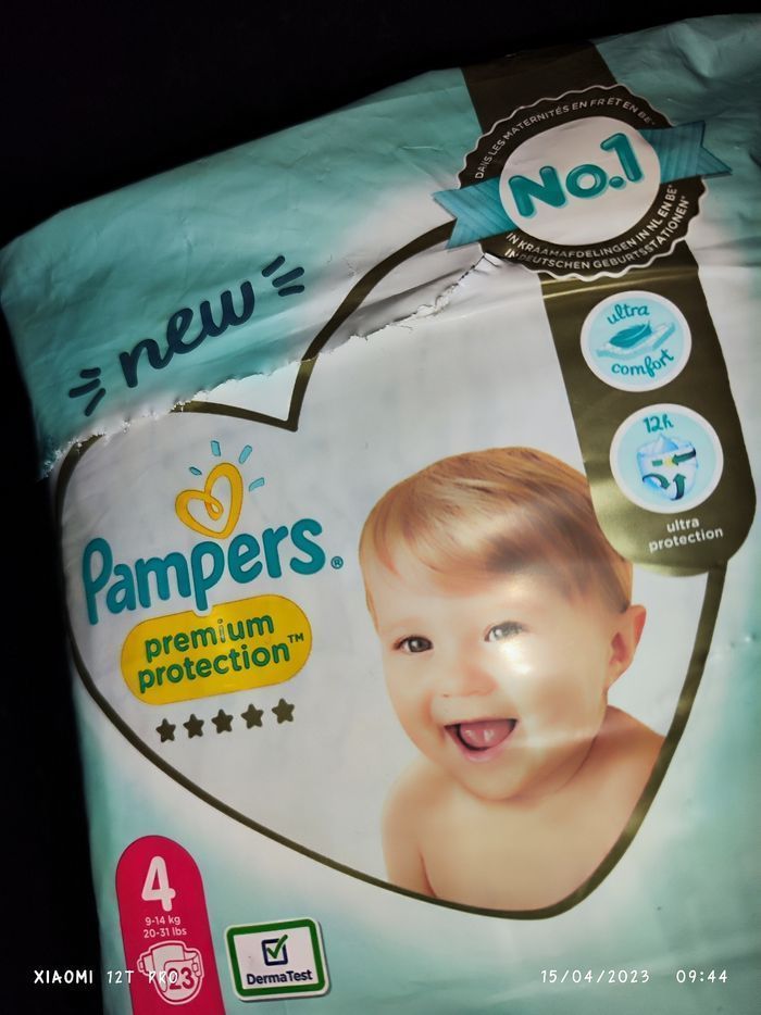Couche Pampers