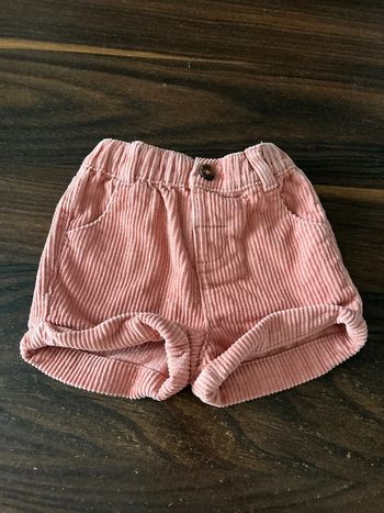 Short en velours