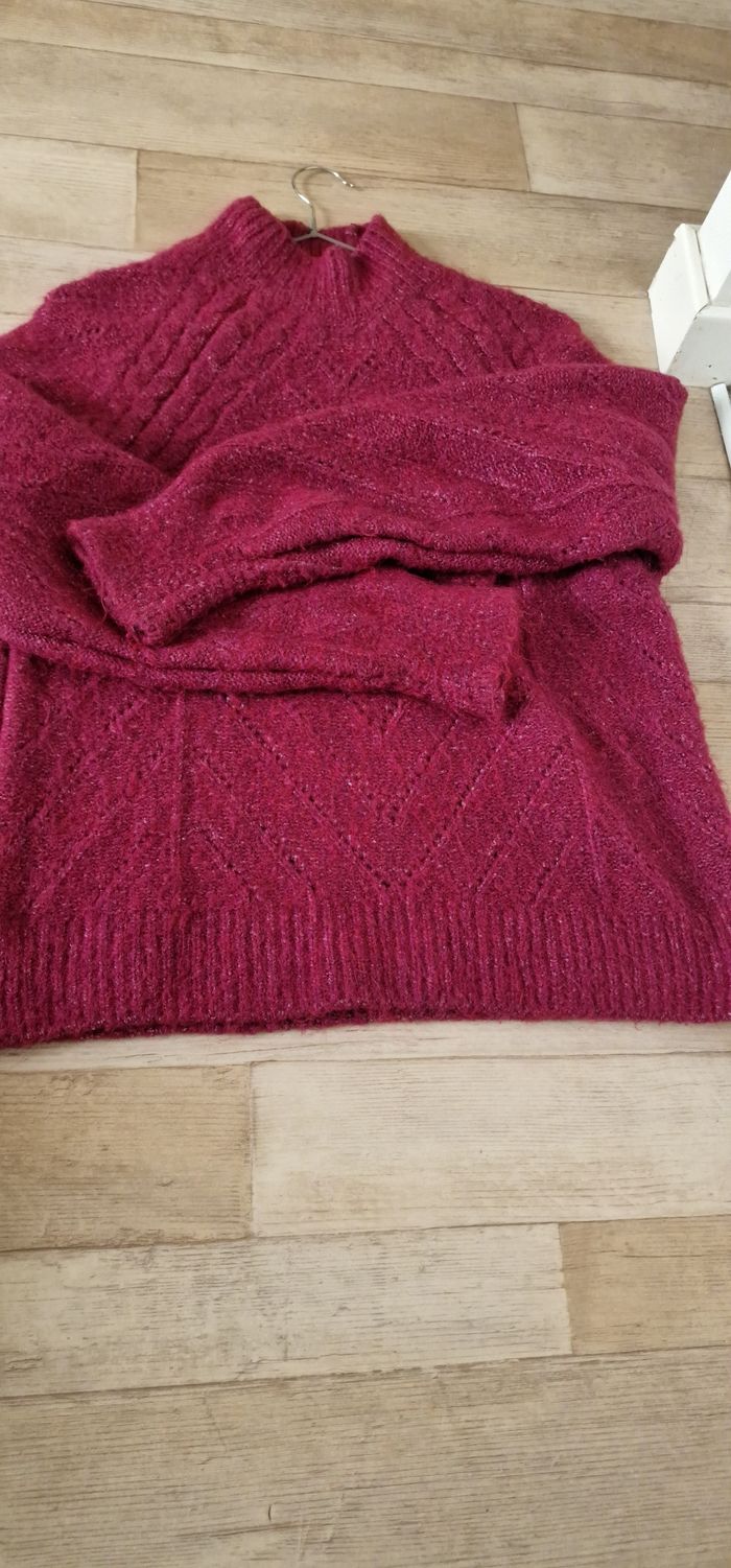Pull violet promod taille s neuf sans étiquette - photo numéro 5