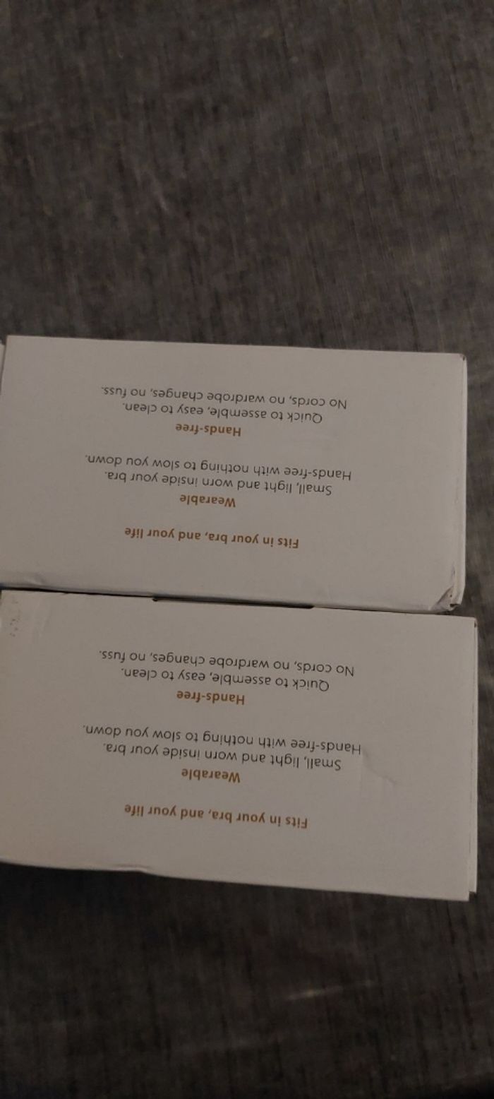 TIRE LAIT MAIN LIBRE / WEARABLE BREAST PUMP - photo numéro 3