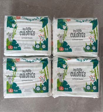 Couches les petits culottés taille 2