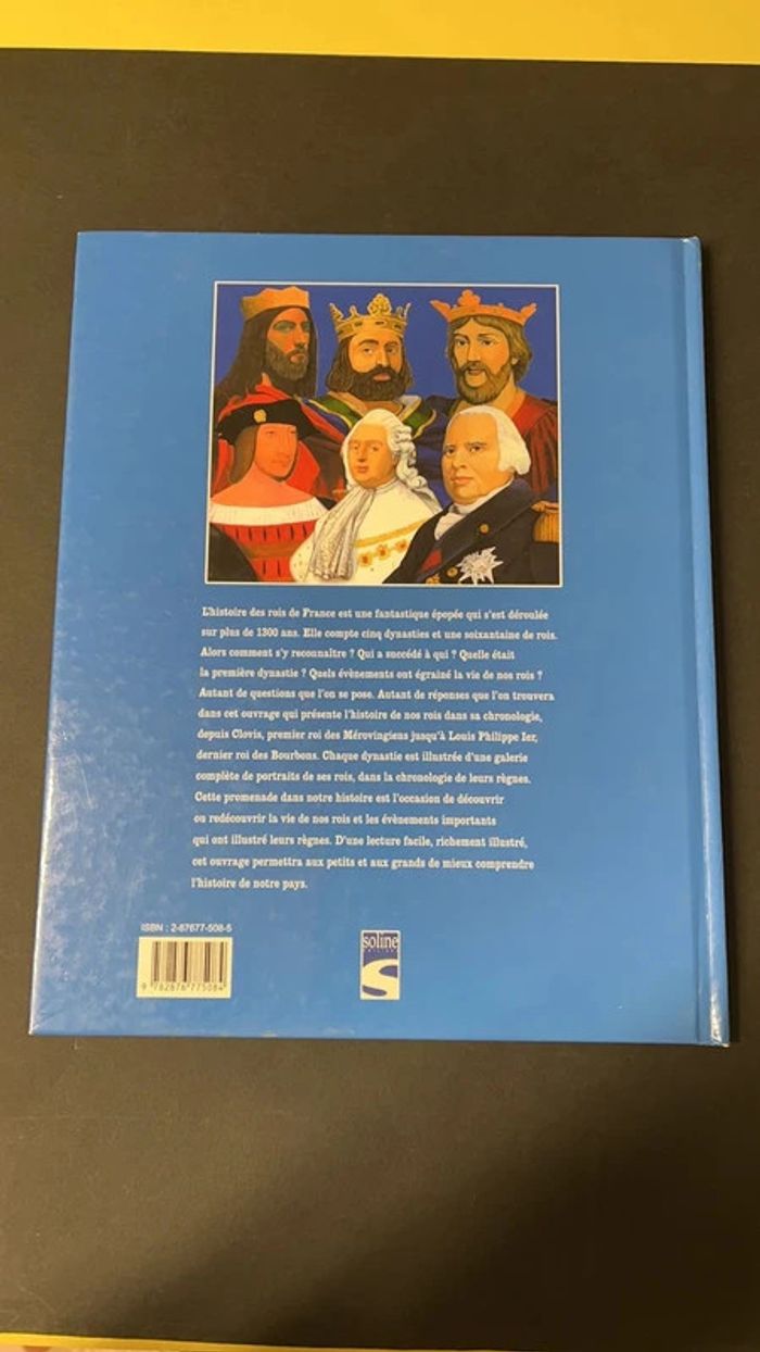 🤩 Connaître les rois de France livre éducatif - photo numéro 3