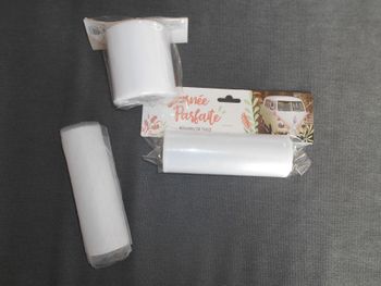 Lot de rouleaux de tulle
