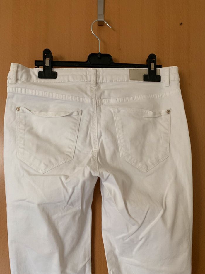 Jeans Pimkie blanc taille 38 - photo numéro 3