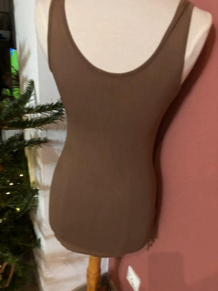 Sublime débardeur à sequins long bronze - photo numéro 11