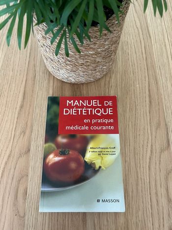 Livre Manuel de diététique en pratique médicale courante