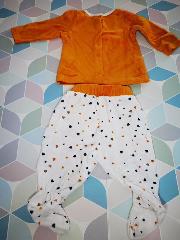 D3910 - pyjama fille 6 mois - photo numéro 2