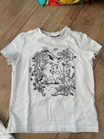 T-shirt à colorier 4-5ans 
