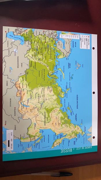 Atlas par pays et planisphère