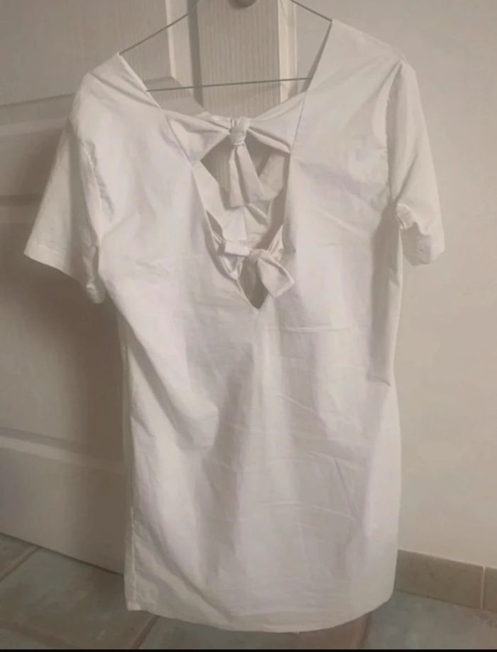 Robe courte blanche primark taille 36 - photo numéro 2
