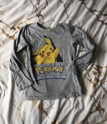 Pull fin pikachu Pokémon 6 ans