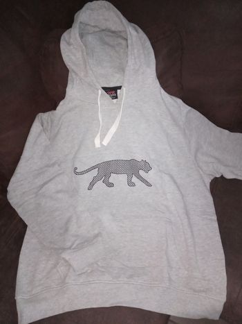 Sweat à capuche Gris clair pour hommes Taille XXL "Airness"