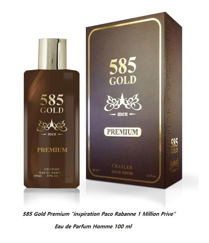585 Gold Premium "inspi Paco Rabanne 1 Million Prive" Eau de Parfum Homme 100 ml