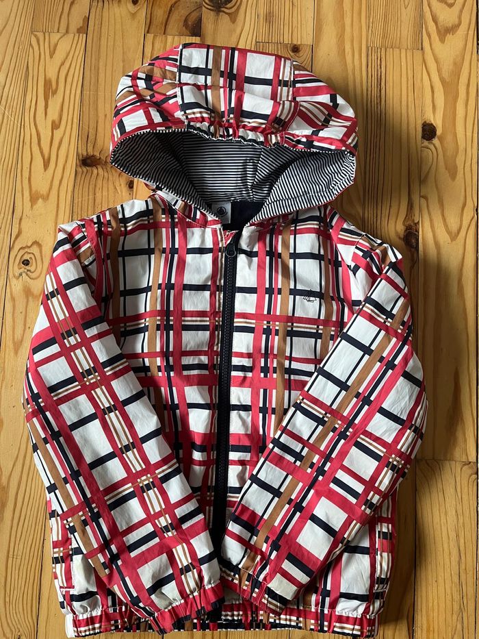 Coupe-vent chaud et imperméable Petit Bateau 8 ans