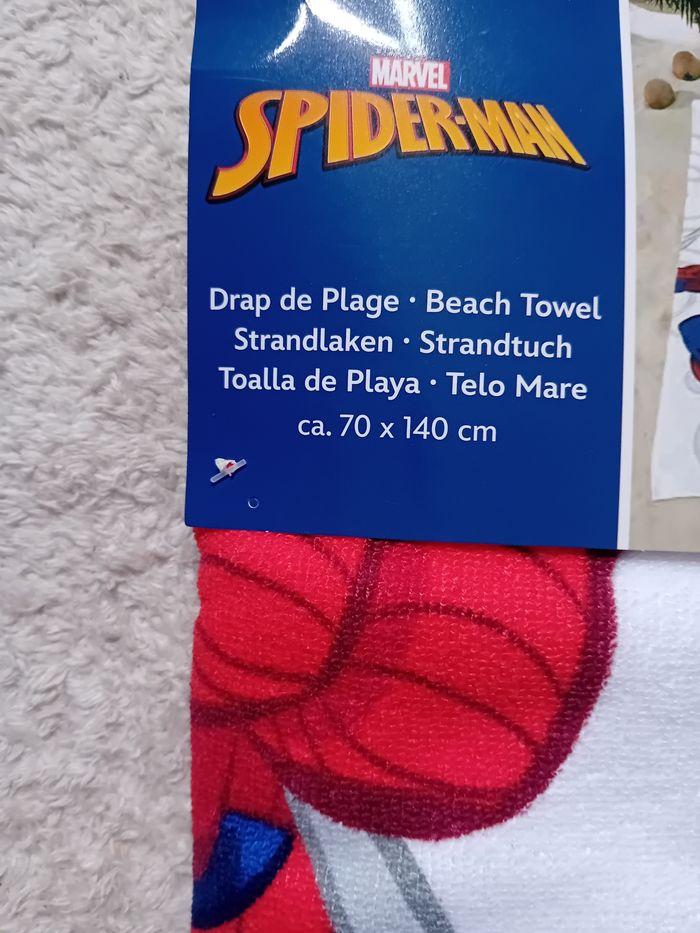 Serviette de bain/plage spiderman - photo numéro 3