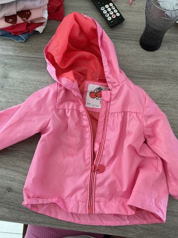 Imperméable rose