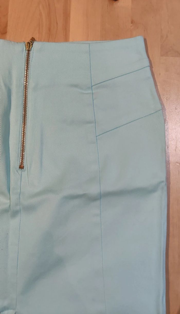 Jupe bleu turquoise - photo numéro 4