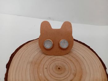 Boucles d'oreilles puces résine