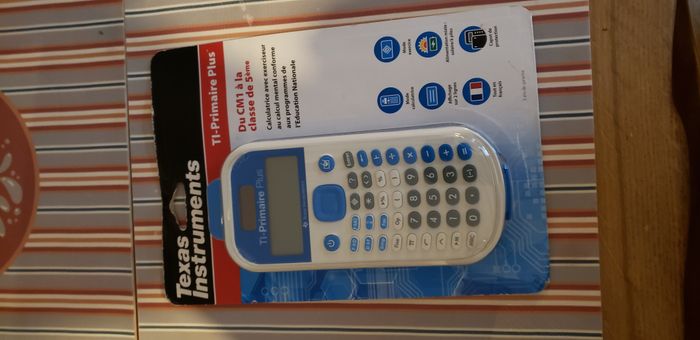 Calculatrice Texas TI Primaire Plus