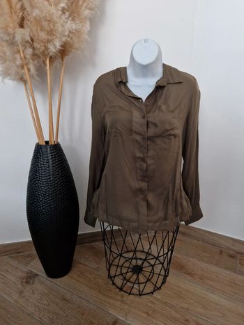 💚 Chemise fine kaki Jennyfer Taille S